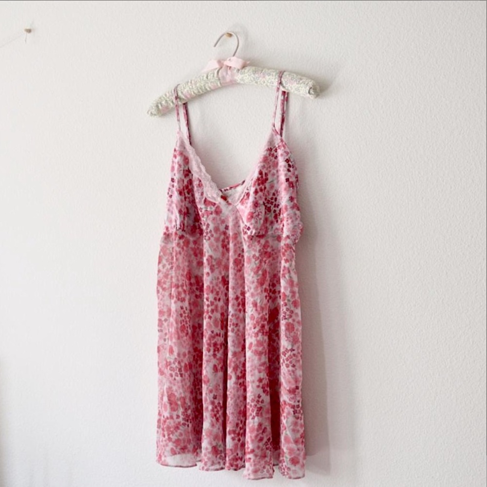 Vintage Floral Nightgown Slip Dress 🎀